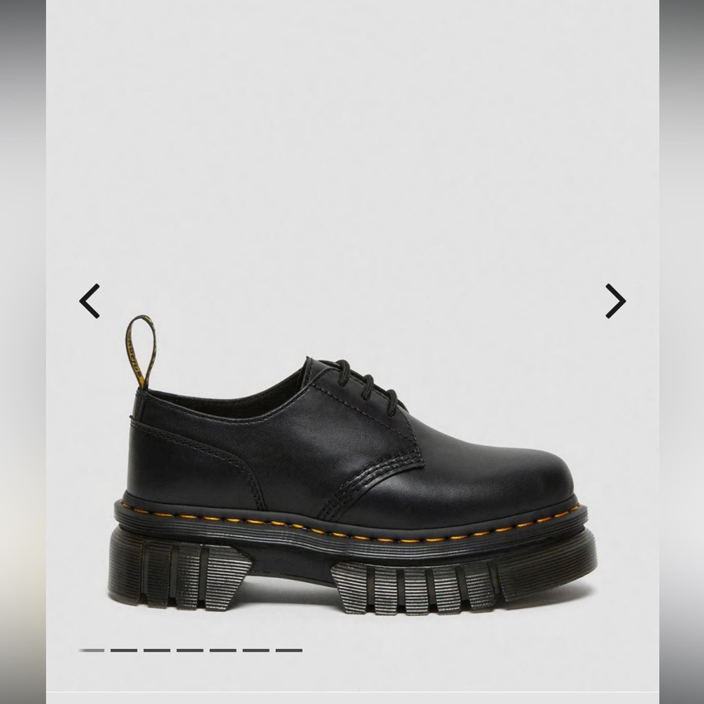 Dr. Martens NWT Audrick Nappa Leather Platform Shoes